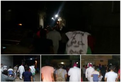 مسيرة ليلية لفراشات ضد الانقلاب بحوش عيسى تشعل ذكرى "الفض"