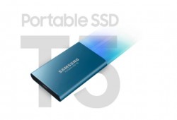 سامسونج تطلق قرص التخزين المحمول Portable SSD T5 مع سرعة نقل 540 ميجابايتا/الثانية