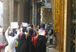 ثوار صفط اللبن يحيون ذكرى سيارة الترحيلات في أسبوع «صامدون»