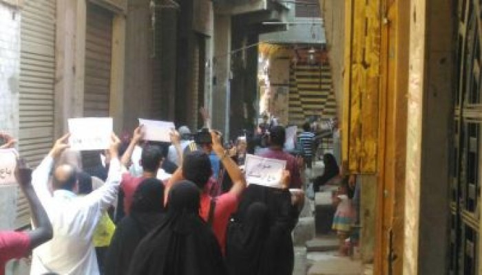 ثوار صفط اللبن يحيون ذكرى سيارة الترحيلات في أسبوع «صامدون»