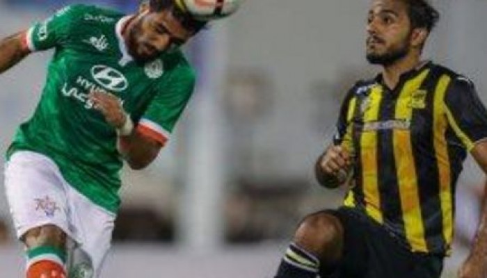 كهربا يسجل فى خماسية الاتحاد بشباك الفيحاء