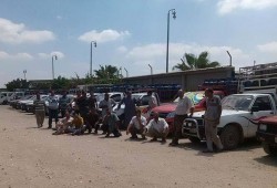 إضراب سائقي سيارات مستودعات البوتاجاز ببني سويف