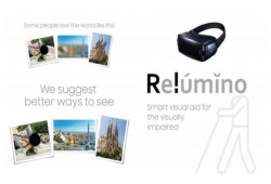 سامسونج تطلق تطبيقا ذكيا لمساعدة ضعاف البصر على الرؤية عن طريق نظارة Gear VR