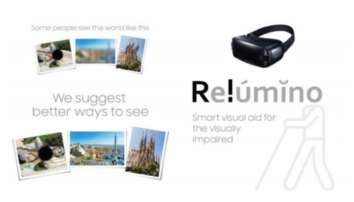 سامسونج تطلق تطبيقا ذكيا لمساعدة ضعاف البصر على الرؤية عن طريق نظارة Gear VR