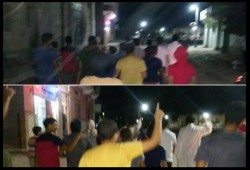 مسيرة ليلية لأهالي حوش عيسى ضمن فعاليات أسبوع "صامدون" الثوري