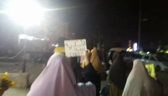 الإسكندرية: مسيرة ليلية لنساء ضد الانقلاب ضمن فعاليات أسبوع "صامدون" الثوري