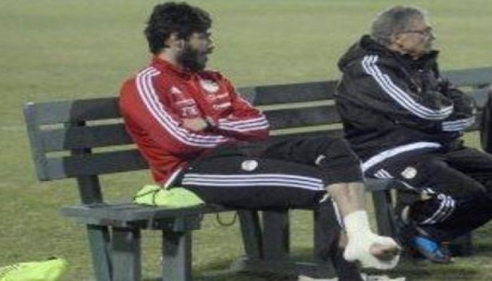 استبعاد على جبر من المنتخب للإصابة وضم محمود عزت