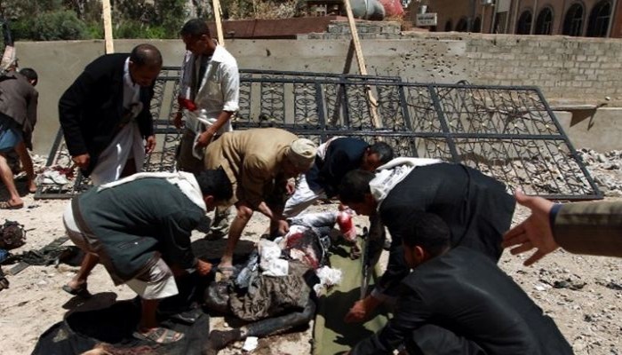 مقتل العشرات بغارات للتحالف شمال صنعاء