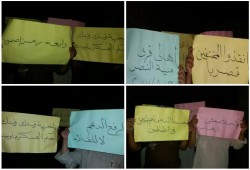 الدقهلية: فعالية ليلية لثوار منية النصر تطالب برحيل العسكر