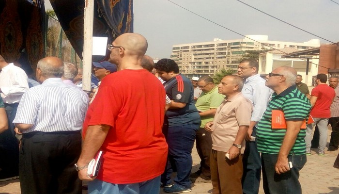 أعضاء الأهلى يتوافدون على فرع مدينة نصر لحضور "العمومية"  وسط أجواء من التوتر