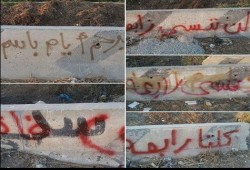 حملة جداريات" لشباب كفرالدوار تندد بمجازر الفض وتفضح الانقلاب