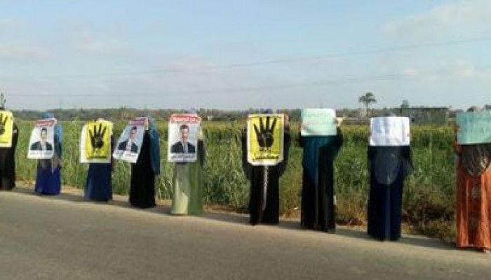 دمياط : "جرائم العسكر لا تنتهي .. ضد الاخفاء والقتل"