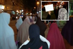 فعالية ليلية مناهضة للانقلاب بحجر النواتية بالإسكندرية