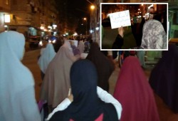 فعالية ليلية مناهضة للانقلاب بحجر النواتية بالإسكندرية