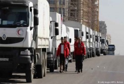 نظام الأسد يمنع وصول القوافل الإغاثة إلى المناطق المحررة