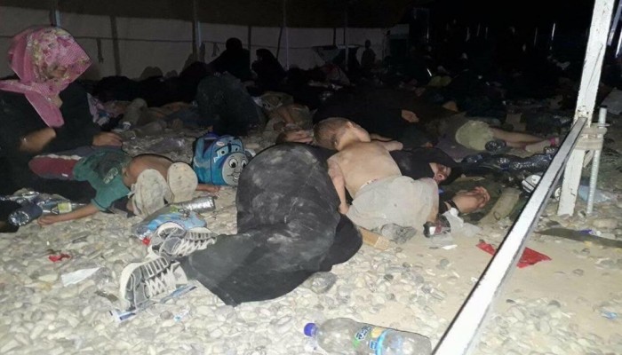 نازحو تلعفر يفترشون الصحراء منذ 9 أيام ومهددون بالموت