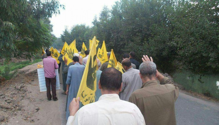 ثوار فاقوس بالشرقية يتظاهرون ضد الإهمال الطبي بحق المعتقلين