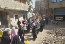 أهالى قرية الرئيس مرسى يدعون لنصرة مسلمى بورما