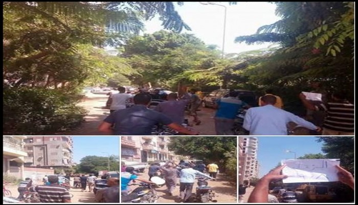 أحرار الزقازيق يجددون رفضهم للعسكر بمسيرة حاشدة