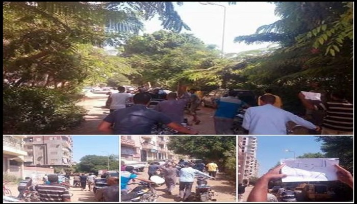 أحرار الزقازيق يجددون رفضهم للعسكر بمسيرة حاشدة