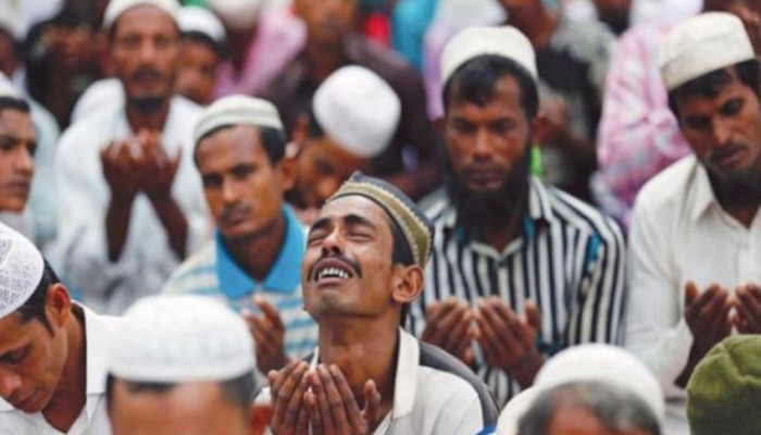 هنية يؤم صلاة الغائب بغزة على الضحايا الروهينغا