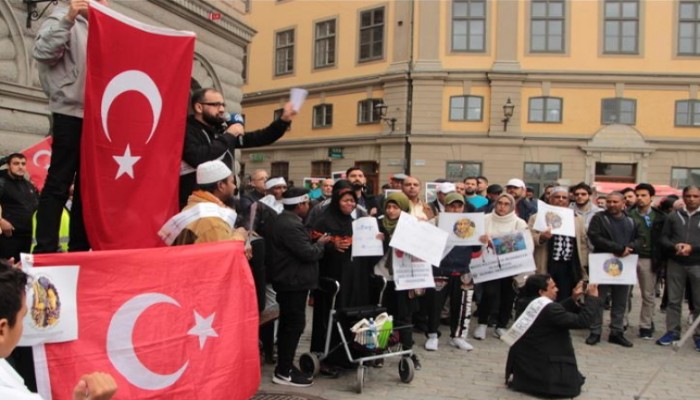 وقفة احتجاجية في السويد تنديدا بمجازر ميانمار ضد الروهنغيا