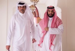 اتصال هاتفي بين أمير قطر وولي عهد السعودية.. وهذا ما اتفقا عليه