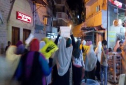 مسيرة ليلية لحرائر العوايد بالإسكندرية استمرارا لرفض العسكر