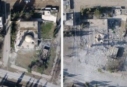 "المساجد" هدف رئيسي للتحالف الدولي والأسد وروسيا ... تدمير أكثر من 25 مسجد في الرقة