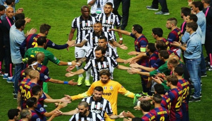 برشلونة يستعد للثأر من يوفنتوس في لقاء حارق بدوري الأبطال