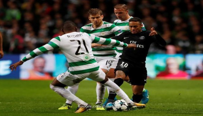 نيمار ورفاقة يدكون شباك سيلتك في عقر داره بخماسية (فيديو)