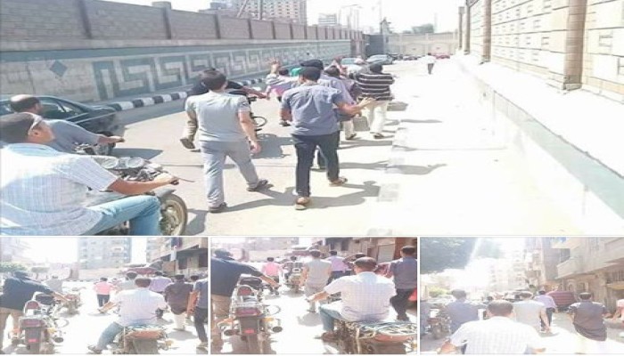 مسيرة صباحية لثوار الزقازيق تنديدا بالتصفيات الجسدية