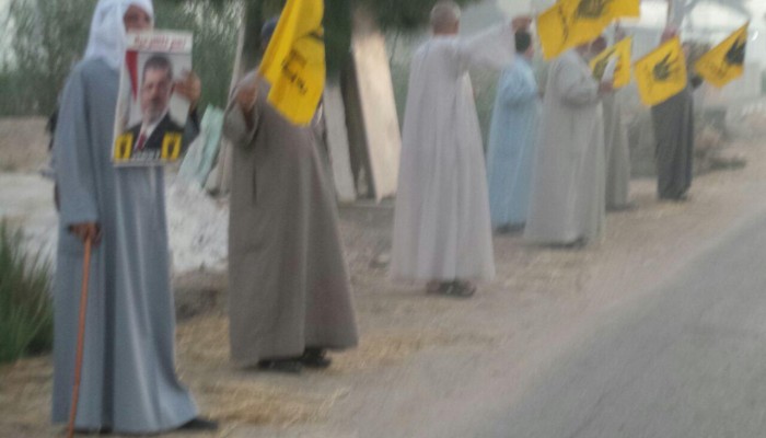 ثوار فاقوس بالشرقية يتظاهرون ضد الإهمال الطبي بحق المعتقلين