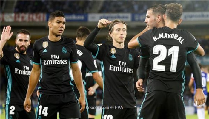 ريال مدريد يتجاوز كبوتي التعادل ويصعق سوسيداد في عقر داره