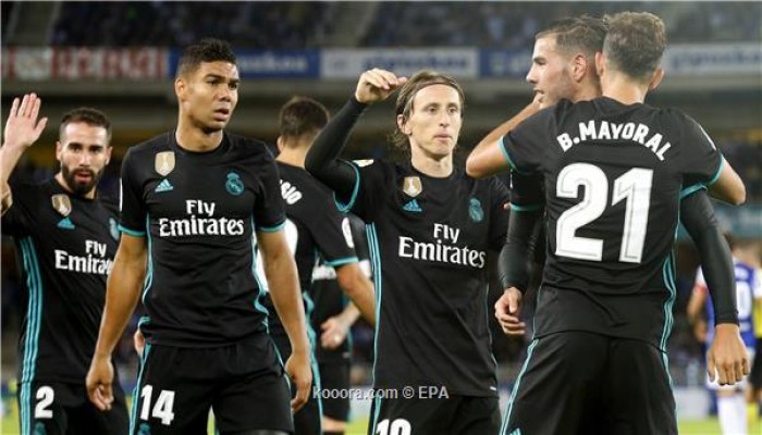 ريال مدريد يتجاوز كبوتي التعادل ويصعق سوسيداد في عقر داره