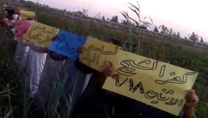 فعالية مناهضة للانقلاب لثوار كفر الشيخ