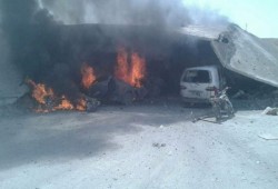 غارات عنيفة تستهدف ريف إدلب تركزت على المشافي ومراكز الدفاع المدني