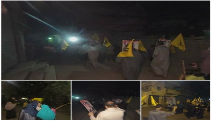 مسيرة ليلية لثوار العدوة بالشرقية ضد الاعتقالات والتعذيب في السجون
