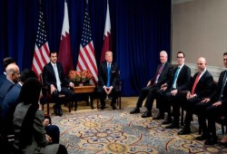 ترامب لأمير قطر: حل أزمة الخليج سيكون قريبا