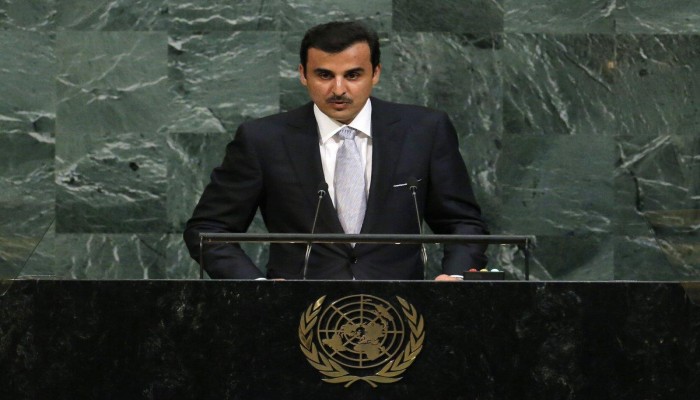 تحدث عن الروهينجا وسوريا وفلسطين واتهم محاصرينه بالإرهاب.. هذا ما قاله الشيخ تميم في الأمم المتحدة