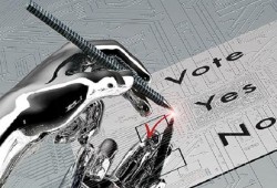 روبوت فائق الذكاء يساعد على اتخاذ قرارات سياسية