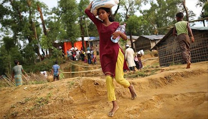 "قطر الخيرية" تُقدّم مساعدات إغاثية لمسلمي الروهنغيا في بنغلاديش