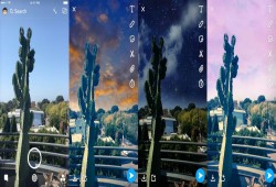 سناب شات توفر ميزة تظهر صورا للسماء التقطت في النهار وكأنها في الليل