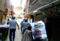 #وداعا_عاكف #شيخ_المجاهدين يتصدر لافتات ثوار المنيب بجمعة "الوفاء"