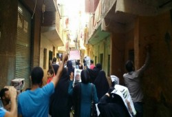 ثوار إمبابة ينعون #عاكف في جمعة الوفاء لشيوخ الثورة