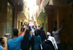 ثوار إمبابة ينعون #عاكف في جمعة الوفاء لشيوخ الثورة