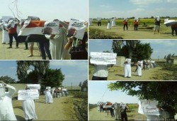 صور شيخ المجاهدين تتقدم مظاهرة لأحرار الدقهلية