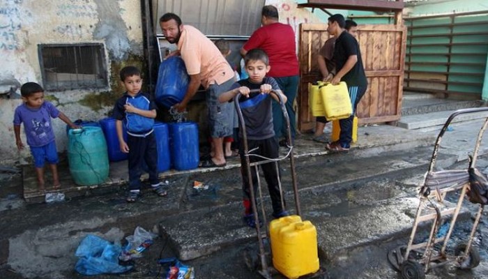 98% من مياه غزة ملوثة