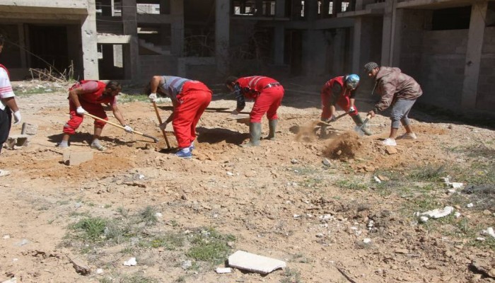 العثور على مقبرة جماعية ببنغازي شرق ليبيا