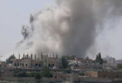 ارتقاء أكثر من 20 مدنيا جراء قصف جوي للتحالف الدولي على بئري مياه شمال الرقة